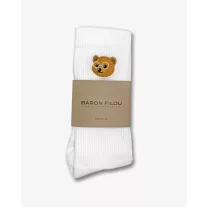 Baron Filou Socks - White