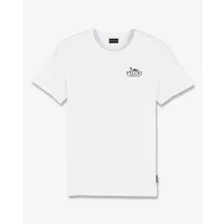 SS25 Backprint T-Shirt, Greek-Framed Filou CXIV. - White