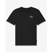 SS25 Backprint T-Shirt, Greek-Framed Filou CXVIII. - Black