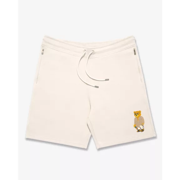 SS25 Embroidered Shorts Filou CXVIII. - Pearl white SS25 Embroidered Shorts Filou CXVIII. - Pearl white
