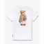 SS25 Backprint T-Shirt with Box Design, Filou CXVIII. - White