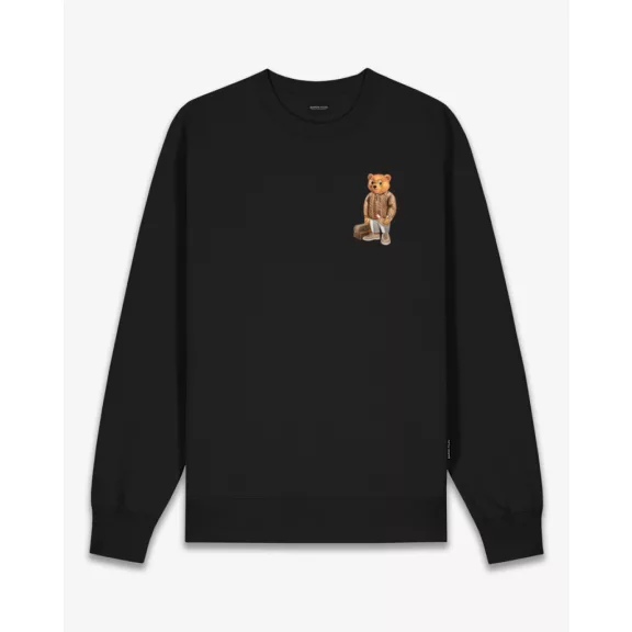 FW25 Chestprint Pullover Filou CXLVI. - Black FW25 Chestprint Pullover Filou CXLVI. - Black