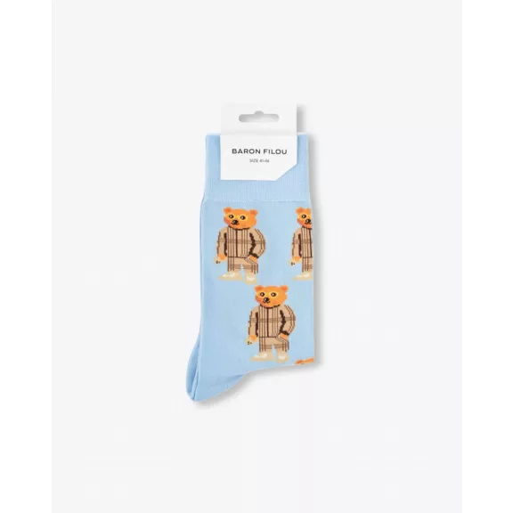 FW25 Knit Socks Filou CXLVIII. - Frosted blue FW25 Knit Socks Filou CXLVIII. - Frosted blue
