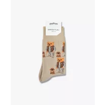 FW25 Knit Socks Filou CL. - Sand brown