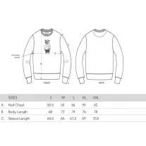 Embroidered Pullover Filou CXXXV. APRÈS SKI CLUB - Black