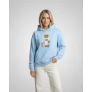 SS26 Embroidered Hoodie Filou CLXV. - Light blue