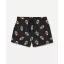 SS26 Swim Shorts Allover Watches - Black