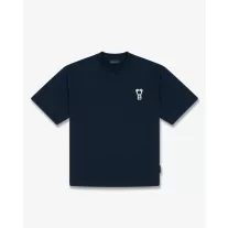 Signature Oversized T-Shirt - Navy blue