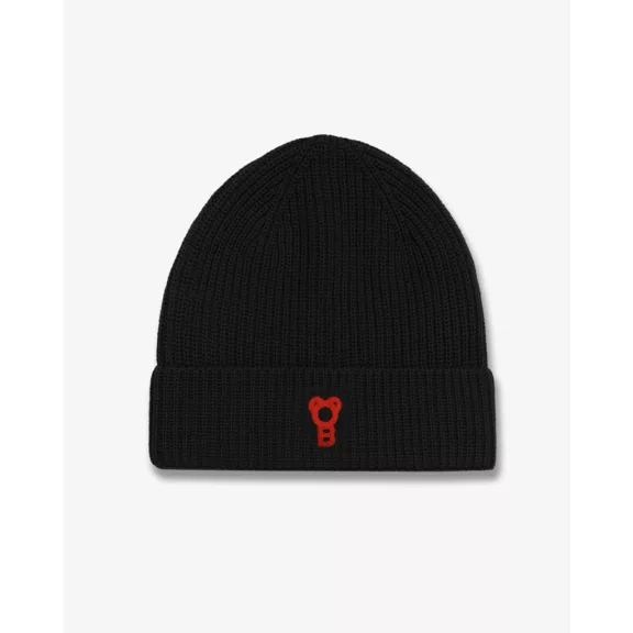 Signature Cotton Beanie - Black Signature Cotton Beanie - Black