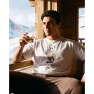 FW26 Supima Cotton Lineart T-Shirt Filou 182 - White
