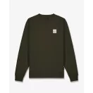 FW26 Backprint Pullover Filou 182 STAMP - Olive Green FW26 Backprint Pullover Filou 182 STAMP - Olive Green
