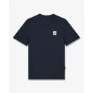 FW26 Backprint T-Shirt Filou 186 STAMP - Oxford Blue
