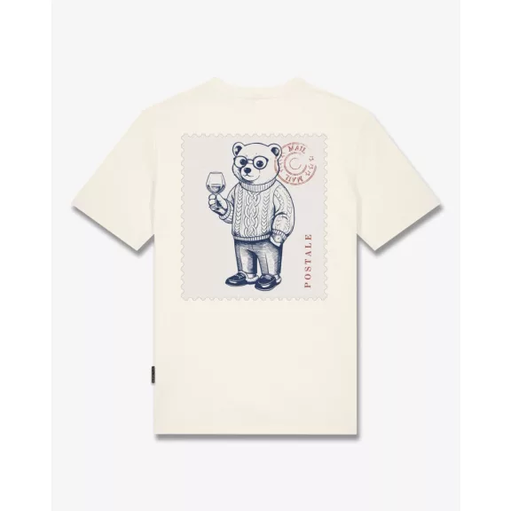 FW26 Backprint T-Shirt Filou 181 STAMP - Off-White FW26 Backprint T-Shirt Filou 181 STAMP - Off-White