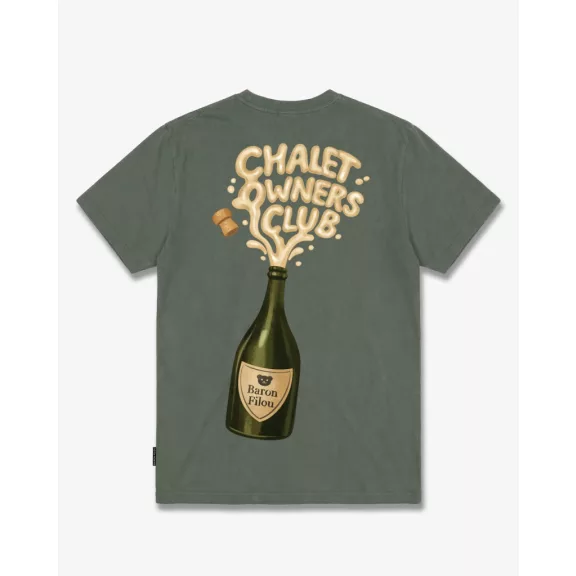 FW26 Oversized Backprint T-Shirt BOTTLE - Olive Green FW26 Oversized Backprint T-Shirt BOTTLE - Olive Green