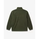 FW26 Signature Embroidered Half-Zip Fleece Pullover - Olive Green FW26 Signature Embroidered Half-Zip Fleece Pullover - Olive Green