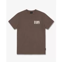   FW26 Oversized Backprint T-Shirt ARAB MONEY - Chocolate Brown