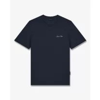 FW26 Backprint T-Shirt Filou 181 WINTER STAMPS - Oxford Blue