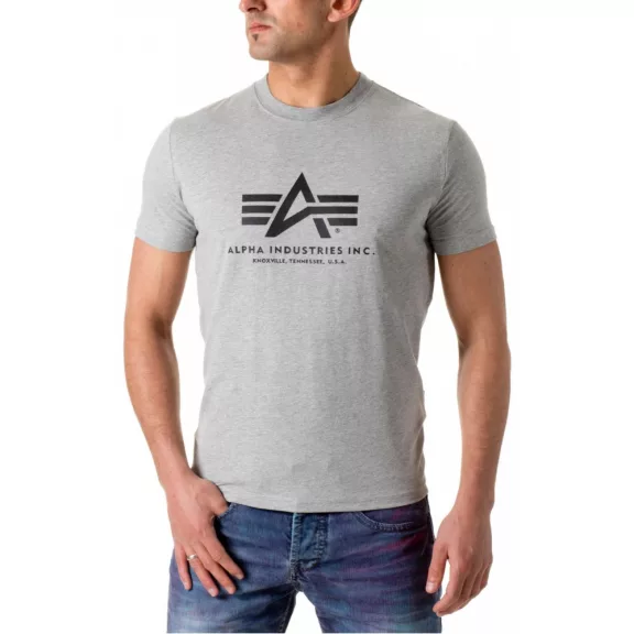 Basic T - greyheather