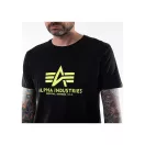 Basic T Neon Print- black/neon yellow Basic T Neon Print- black/neon yellow