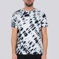 Tie Dye T - black