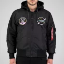 MA-1 VF Hood Dark Side - black MA-1 VF Hood Dark Side - black