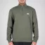 Half Zip Sweater SL - dark olive