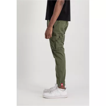 Cotton Twill Jogger - dark olive