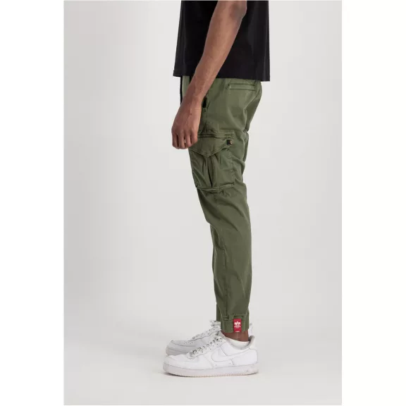 Cotton Twill Jogger - dark olive
