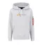 Alpha Label Hoody - pastel grey