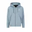 Basic Zip Hoody SL - greyblue
