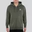 Basic Zip Hoody SL - dark olive