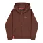 Basic Zip Hoody SL - powder brown