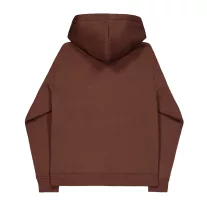 Basic Zip Hoody SL - powder brown