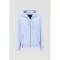 Basic Zip Hoody SL - light blue