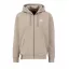 Basic Zip Hoody SL - vintage sand