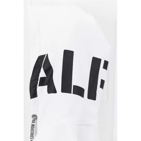Alpha Hoody - white/black