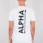 Backprint T - white