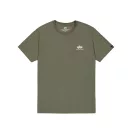 Backprint T - dark olive
