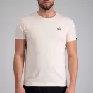 Backprint T - jet stream white