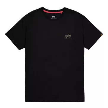 Backprint Mirror Camo T-Shirt - black