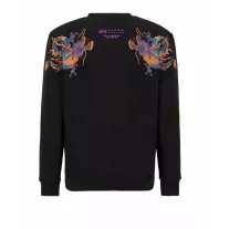 Dragon EMB Sweater - black