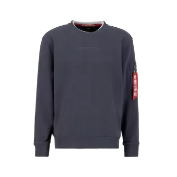 Double Layer Sweater - greyblack