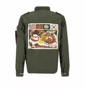 Dragon Shirt - dark olive