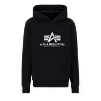 Basic Hoody Carbon - black/silver