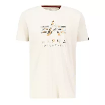 Camo PP T - jet stream white