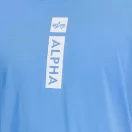 Alpha Puff Print T-Shirt - mediteranian blue Alpha Puff Print T-Shirt - mediteranian blue