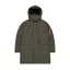 Puffer Parka - dark olive
