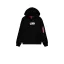 Camo Panel Hoodie - black