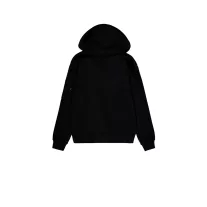 Camo Panel Hoodie - black