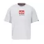Satin Logo T - pastel grey